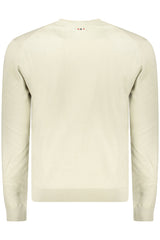 NAPAPIJRI MEN'S BEIGE SWEATER