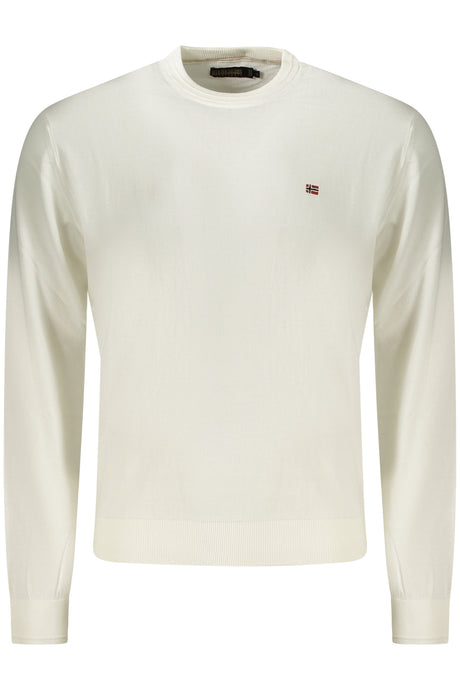 NAPAPIJRI MEN'S WHITE SWEATER