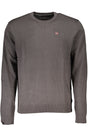 NAPAPIJRI MEN'S GRAY SWEATER