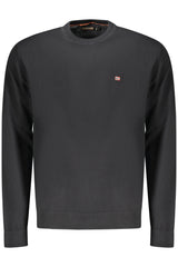 NAPAPIJRI MEN'S BLACK SWEATER