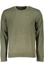 NAPAPIJRI GREEN MEN'S SWEATER