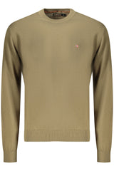 NAPAPIJRI MEN'S GREEN SWEATER