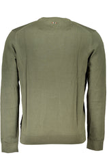 NAPAPIJRI GREEN MEN'S SWEATER