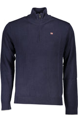 NAPAPIJRI MEN'S BLUE SWEATER
