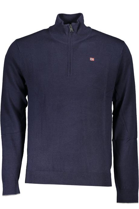 NAPAPIJRI MEN'S BLUE SWEATER