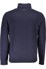 NAPAPIJRI MEN'S BLUE SWEATER