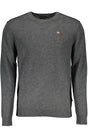 NAPAPIJRI MEN'S GRAY SWEATER
