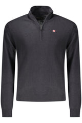 NAPAPIJRI MEN'S BLACK SWEATER