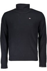 NAPAPIJRI MEN'S BLACK SWEATER