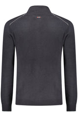 NAPAPIJRI MEN'S BLACK SWEATER