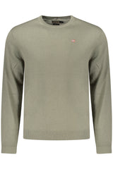 NAPAPIJRI MEN'S GREEN SWEATER
