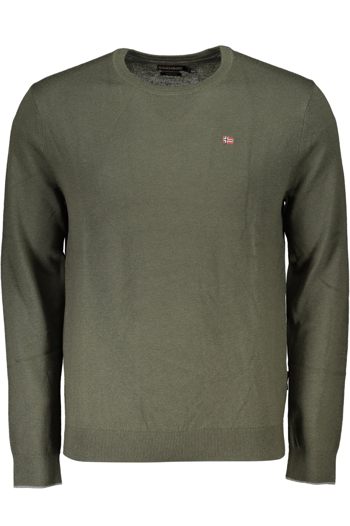 NAPAPIJRI GREEN MEN'S SWEATER