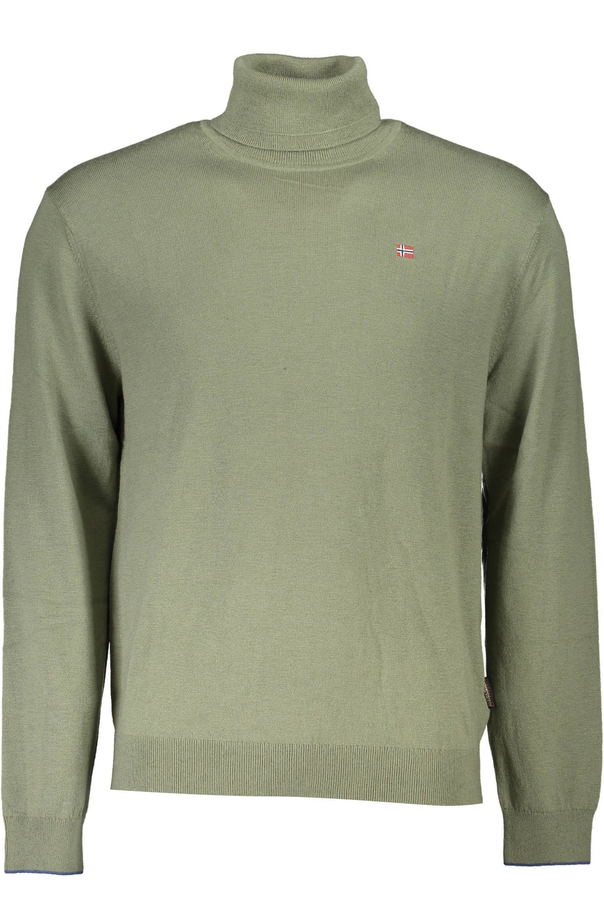 NAPAPIJRI MAN GREEN SWEATER