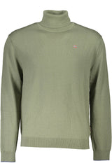 NAPAPIJRI MAN GREEN SWEATER