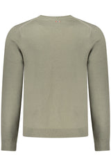 NAPAPIJRI MEN'S GREEN SWEATER