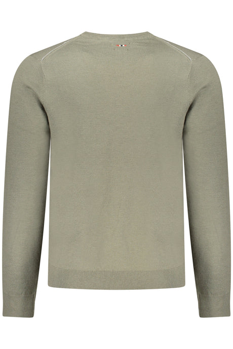 NAPAPIJRI MEN'S GREEN SWEATER