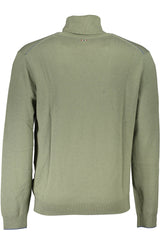 NAPAPIJRI MAN GREEN SWEATER