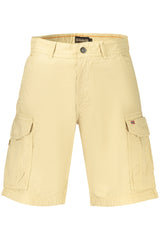 NAPAPIJRI MEN'S BEIGE BERMUDA SHORTS