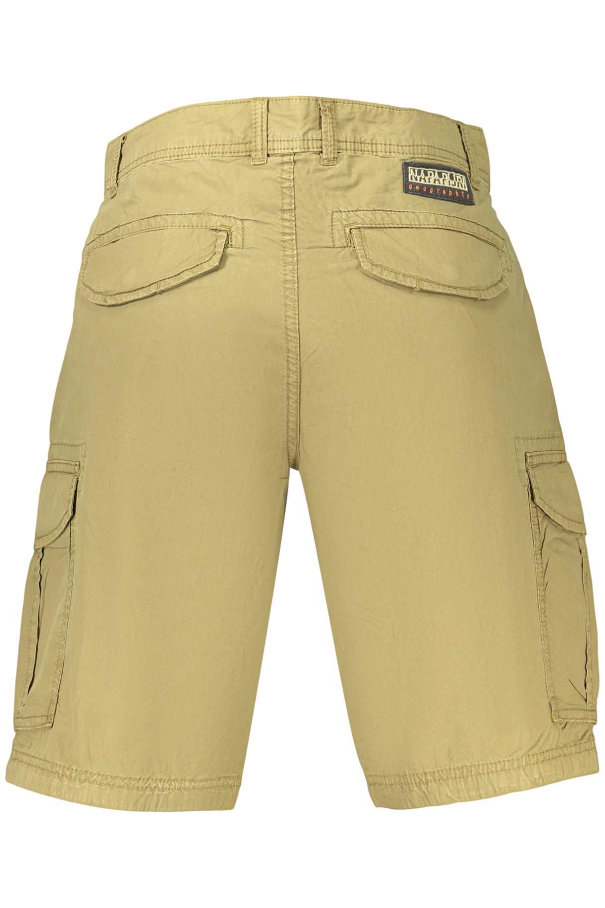NAPAPIJRI MEN'S GREEN BERMUDA SHORTS