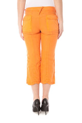 NAPAPIJRI WOMEN'S ORANGE PINOCCHIETTO PANTS