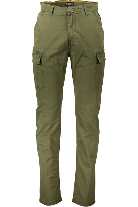 NAPAPIJRI GREEN MEN'S PANTS