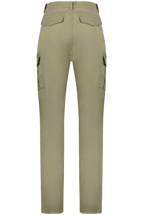 NAPAPIJRI MEN'S GREEN TROUSERS