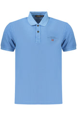 NAPAPIJRI MEN'S SHORT-SLEEVE POLO SHIRT, BLUE