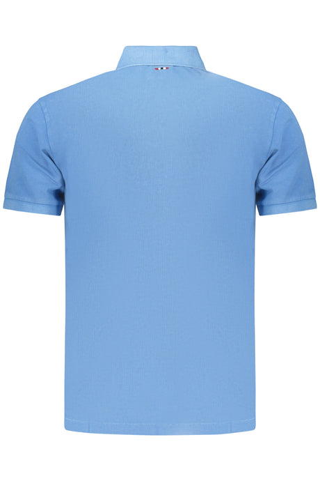 NAPAPIJRI MEN'S SHORT-SLEEVE POLO SHIRT, BLUE