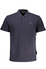 NAPAPIJRI POLO SHORT SLEEVES MEN BLUE