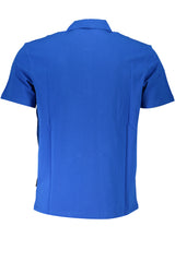 NAPAPIJRI MEN'S SHORT SLEEVED POLO SHIRT BLUE