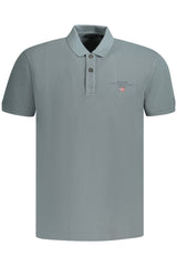 NAPAPIJRI POLO SHORT SLEEVES MEN GREY