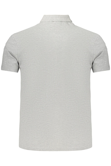 NAPAPIJRI MEN'S SHORT-SLEEVE POLO SHIRT, GREY