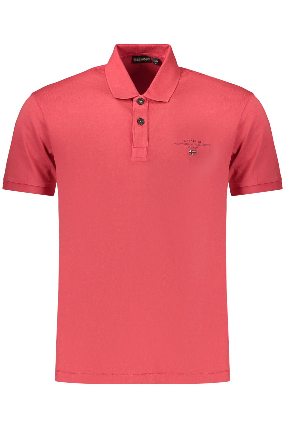NAPAPIJRI MEN'S SHORT-SLEEVE POLO SHIRT, RED