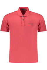 NAPAPIJRI MEN'S SHORT-SLEEVE POLO SHIRT, RED