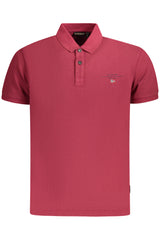 NAPAPIJRI MEN'S SHORT SLEEVE POLO SHIRT RED