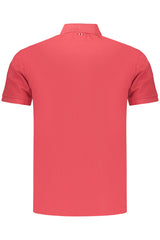 NAPAPIJRI MEN'S SHORT-SLEEVE POLO SHIRT, RED