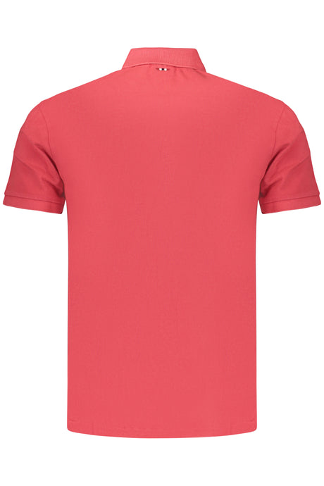 NAPAPIJRI MEN'S SHORT-SLEEVE POLO SHIRT, RED