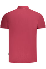 NAPAPIJRI MEN'S SHORT SLEEVE POLO SHIRT RED