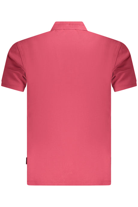 NAPAPIJRI MEN'S SHORT SLEEVE POLO SHIRT RED