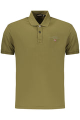 NAPAPIJRI MEN'S SHORT-SLEEVE POLO SHIRT, GREEN