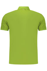 NAPAPIJRI MEN'S SHORT-SLEEVE POLO SHIRT, GREEN