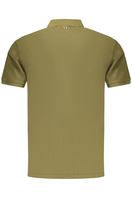 NAPAPIJRI MEN'S SHORT-SLEEVE POLO SHIRT, GREEN