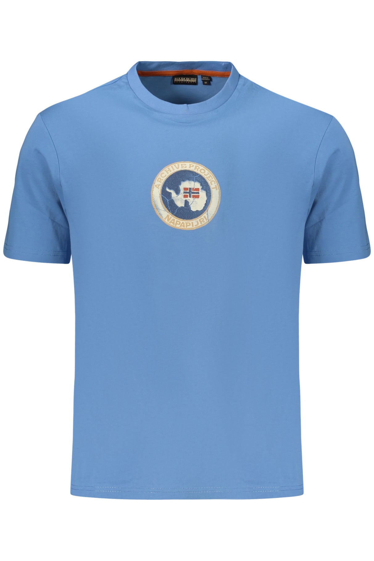 NAPAPIJRI MEN'S SHORT-SLEEVED T-SHIRT, BLUE