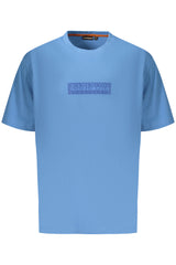 NAPAPIJRI MEN'S SHORT-SLEEVED T-SHIRT, BLUE