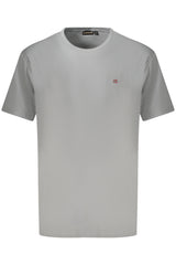 NAPAPIJRI MEN'S SHORT-SLEEVE T-SHIRT GREY