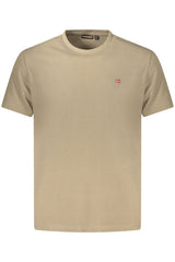 NAPAPIJRI MEN'S SHORT-SLEEVE T-SHIRT, BROWN