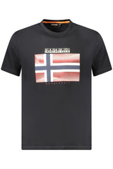 NAPAPIJRI SHORT SLEEVE T-SHIRT MEN BLACK