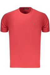 NAPAPIJRI MEN'S SHORT-SLEEVED T-SHIRT, RED