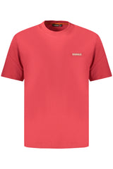NAPAPIJRI MEN'S SHORT-SLEEVED T-SHIRT, RED