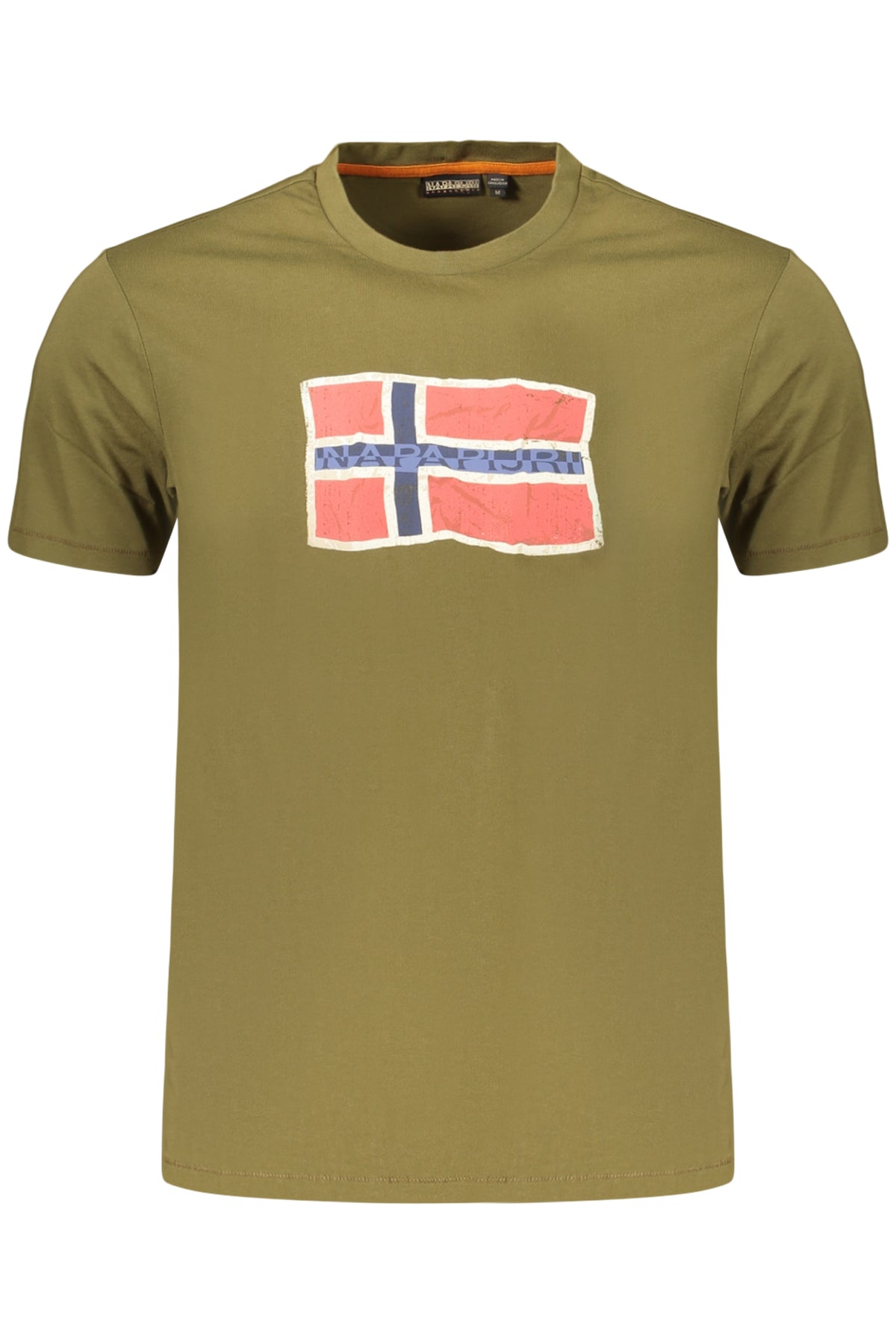NAPAPIJRI MEN'S SHORT-SLEEVED T-SHIRT GREEN